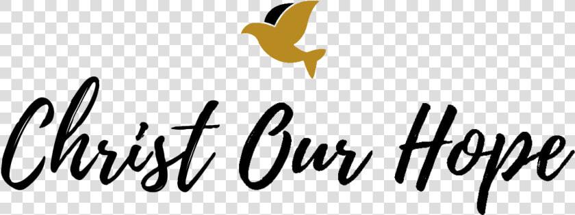 Christ Our Hope Blog   Calligraphy  HD Png DownloadTransparent PNG