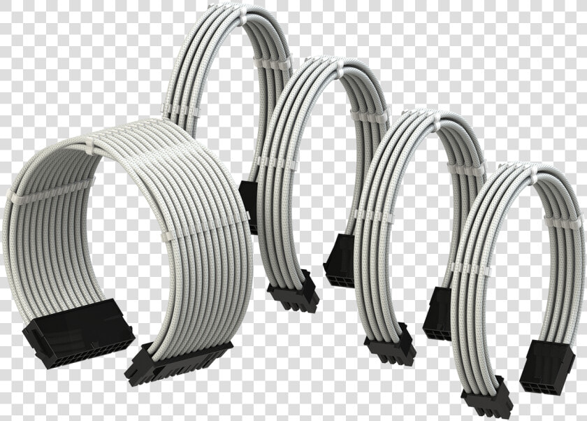 Custom Psu Cables White  HD Png DownloadTransparent PNG