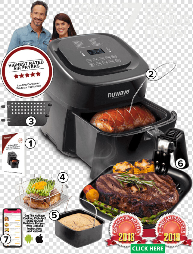 Nuwave Brio   Nuwave Brio 6qt  HD Png DownloadTransparent PNG