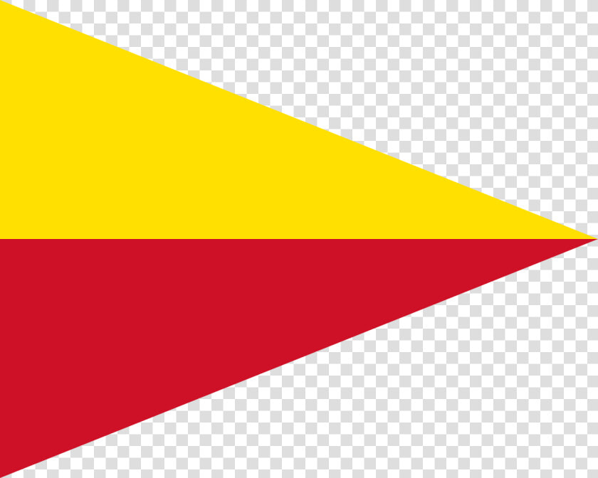 Transparent Triangle Flag Banner Png   Red And Yellow Triangle Flag  Png DownloadTransparent PNG