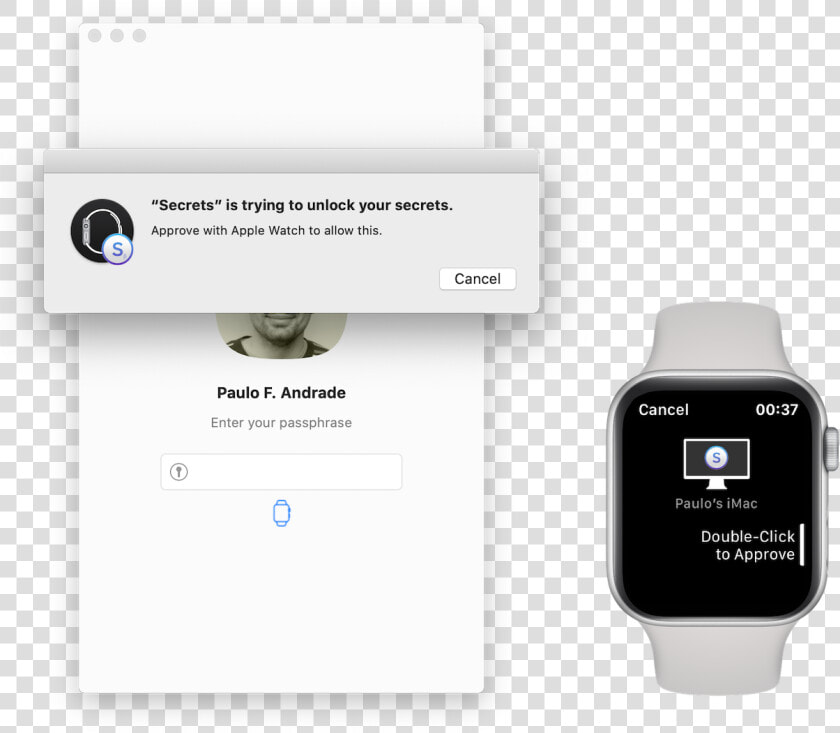 Using The Ï£¿watch To Unlock Secrets In Macos Catalina   Analog Watch  HD Png DownloadTransparent PNG