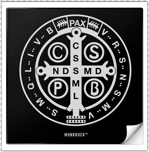 St Benedict Medal Holy Cross Sticker Class   Saint Benedict Medal  HD Png DownloadTransparent PNG