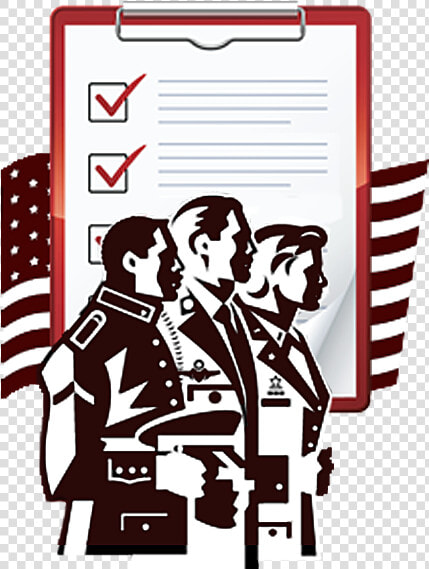 A Clip Art That Theree Servicemembers Stands Side By   Military Mental Health Clipart  HD Png DownloadTransparent PNG