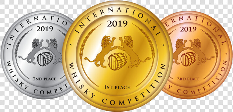 3 Medals Together 2019 2   International Whisky Competition  HD Png DownloadTransparent PNG