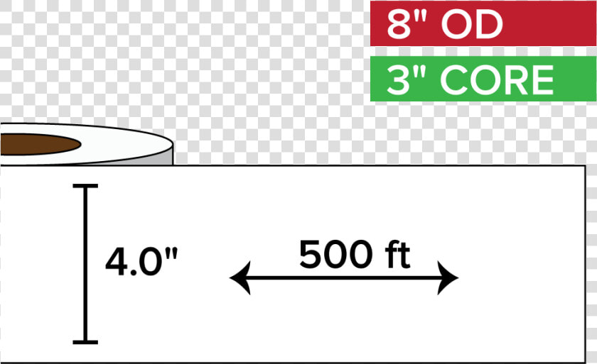 Continuous Label Stock  Matte White Paper   Sign  HD Png DownloadTransparent PNG
