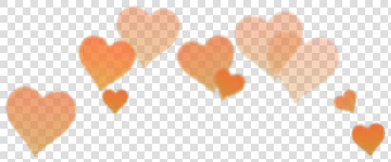  arancione  orange  heart  overlay  png  edit  tumblr   Heart Crown Png  Transparent PngTransparent PNG