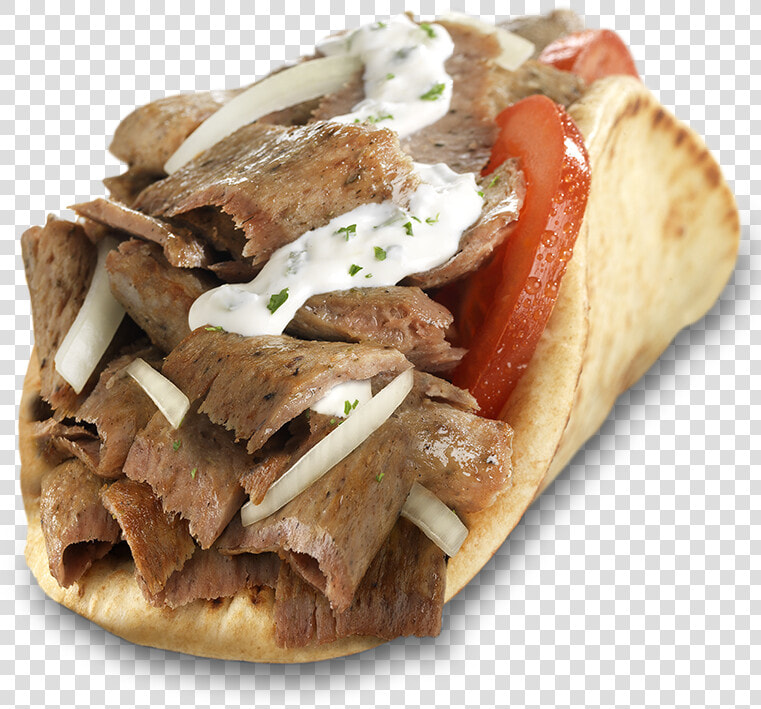Transparent Gyro Png   Gyro Sandwich With Fries  Png DownloadTransparent PNG