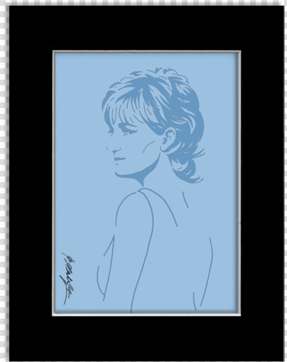 Princess Diana Gallery Print   Picture Frame  HD Png DownloadTransparent PNG