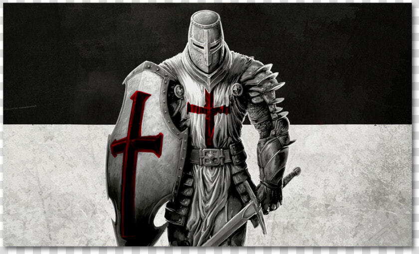 Thin Blue Line Crusader  HD Png DownloadTransparent PNG