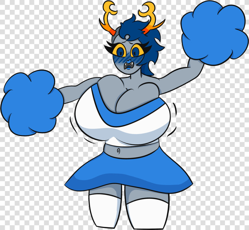 Elwurd Cheerleader   Cartoon  HD Png DownloadTransparent PNG