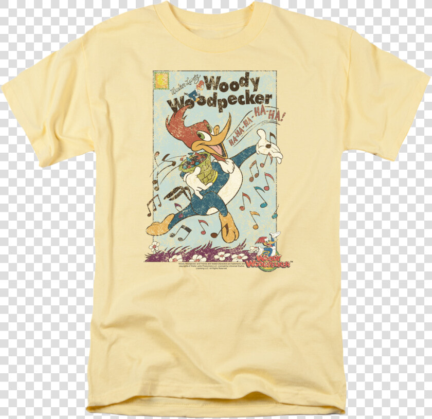 Transparent Woody Woodpecker Png   Woody Woodpecker T Shirt  Png DownloadTransparent PNG