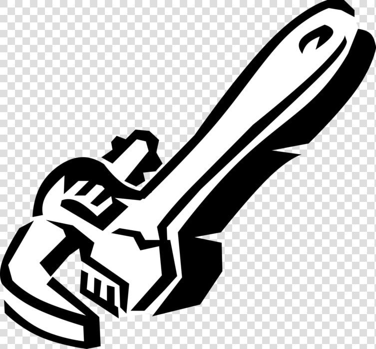 Vector Illustration Of Pipe Wrench Or Stillson Wrench   Illustration  HD Png DownloadTransparent PNG
