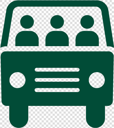 Vanpool Icon   Commuter Bus Icon  HD Png DownloadTransparent PNG