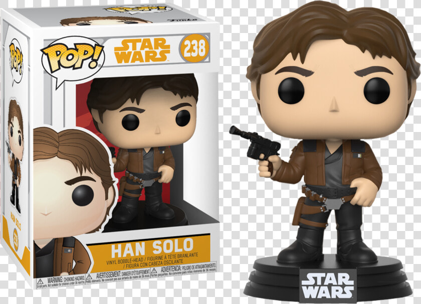 Han Solo Pop Vinyl Figure   Han Solo Funko Pop  HD Png DownloadTransparent PNG