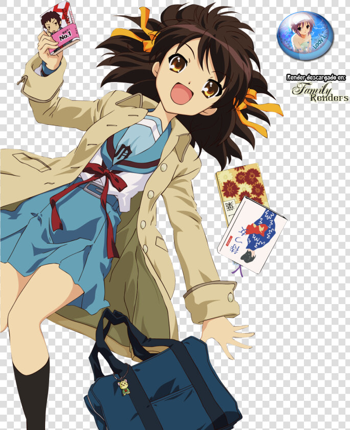 Png haruhi Suzumiya   Haruhi Suzumiya Chibi  Transparent PngTransparent PNG