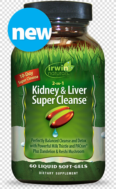 Irwin Naturals Liver Detox  amp  Blood Refresh  HD Png DownloadTransparent PNG