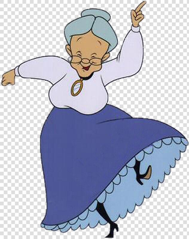 Tweety And Sylvester Granny Dancing   Granny Cartoon  HD Png DownloadTransparent PNG