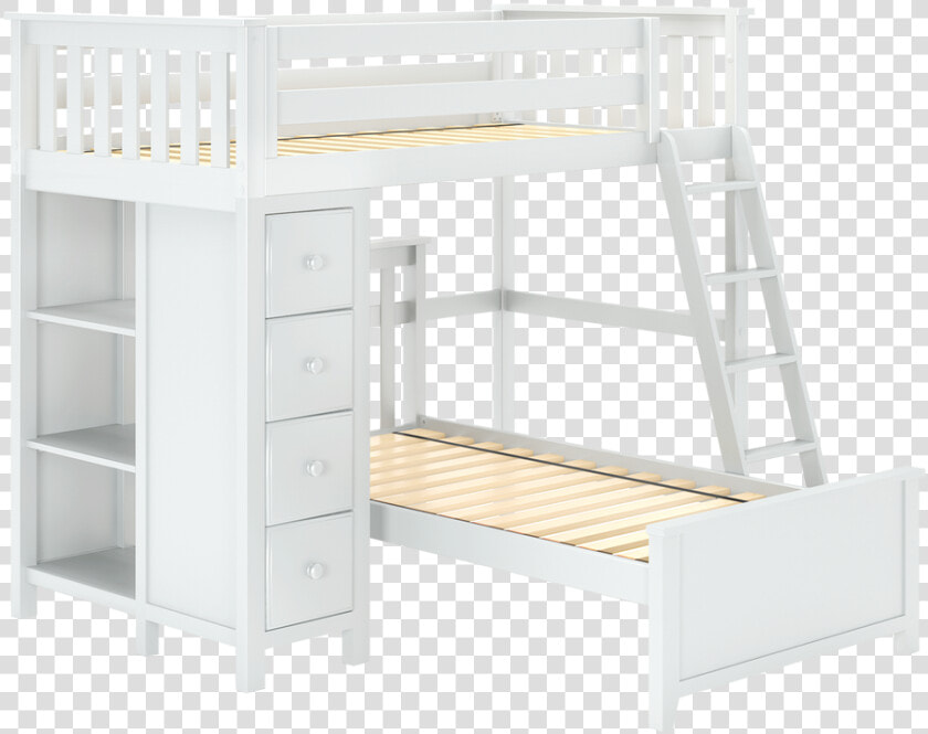Jackpot Kids Edinburgh 1 Twin All In One Ladder Loft   Bunk Bed  HD Png DownloadTransparent PNG