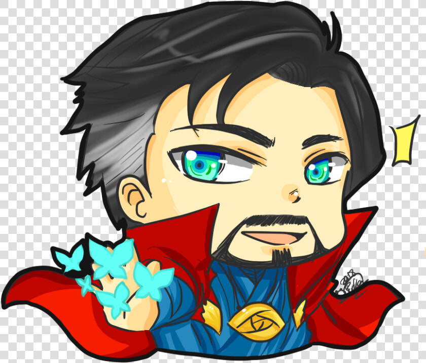 Doctor Strange  amp  Iron Man Strawberry mayo   Doctor Strange Image Cartoon  HD Png DownloadTransparent PNG