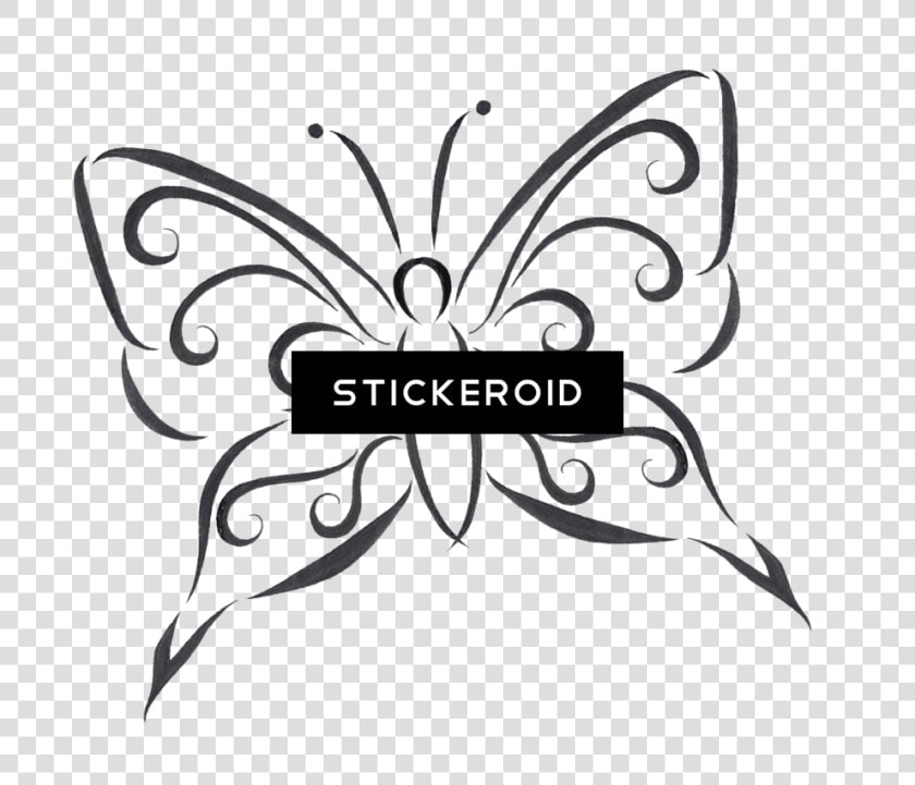 Butterfly Tattoo Designs   Png Download   Designs Butterfly Drawing Tattoo  Transparent PngTransparent PNG