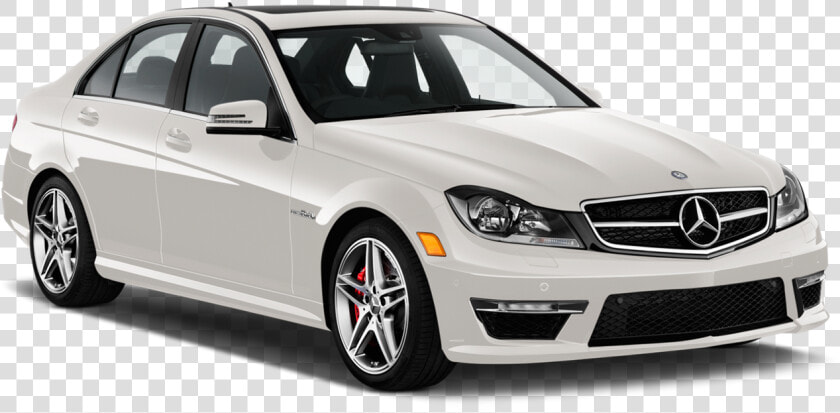 Polar White Mercedes Benz C Class 2014 Car Png Clipart   C63 Amg W204 Coupe  Transparent PngTransparent PNG