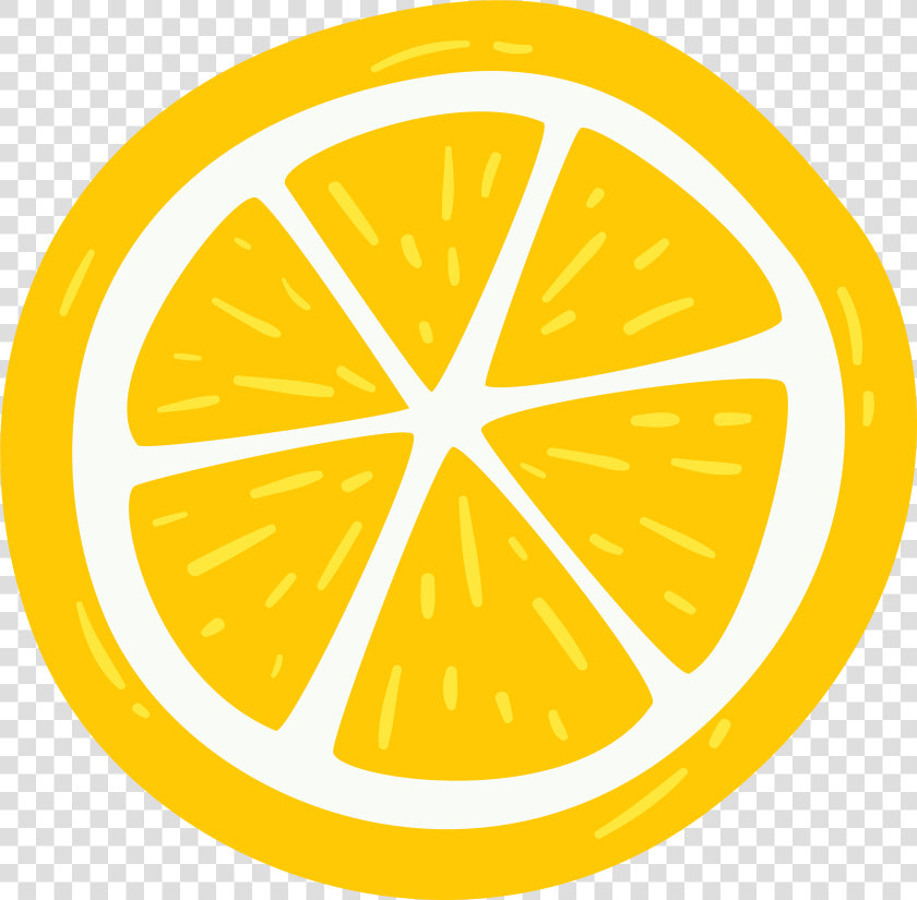 Hand Drawn Cartoon Flat Lemon Decorative   Cartoon Lemon Hd  HD Png DownloadTransparent PNG