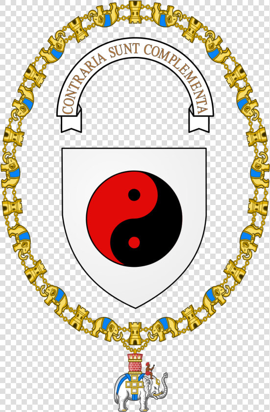Niels Bohr’s ‘yin Yang’ Coat Of Arms   Niels Bohr Coat Of Arms  HD Png DownloadTransparent PNG