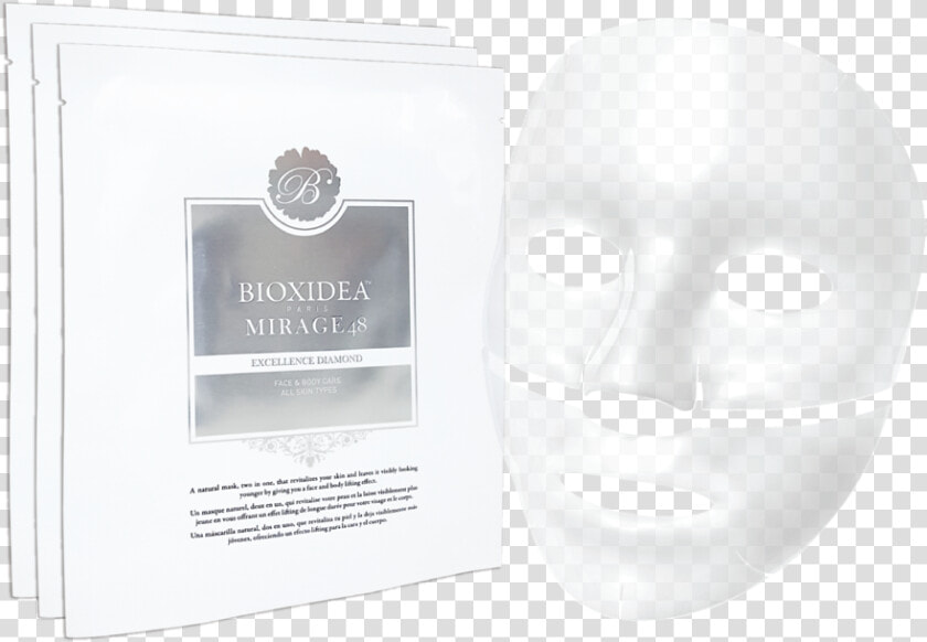 Bioxidea Mirage48 Excellence Diamond Face  amp  Diamond   Face Mask  HD Png DownloadTransparent PNG