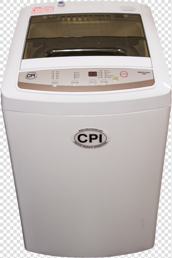 Compact Automatic Washing Machine   Cpi Smart Clean Washing Machine  HD Png DownloadTransparent PNG