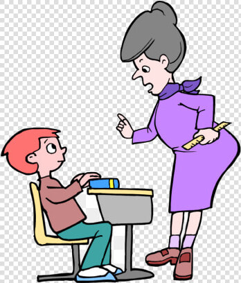 Teacher And Student Classroom Cartoon Clipart Transparent   Teacher Student Cartoon Png  Png DownloadTransparent PNG