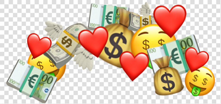  moneycrown  money  money Crown  crown  heartcrown   Heart  HD Png DownloadTransparent PNG