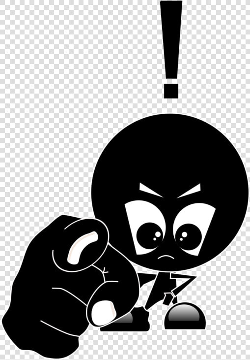 Silhouette monochrome Photography small To Medium Sized   Angry Cartoon Images Download  HD Png DownloadTransparent PNG