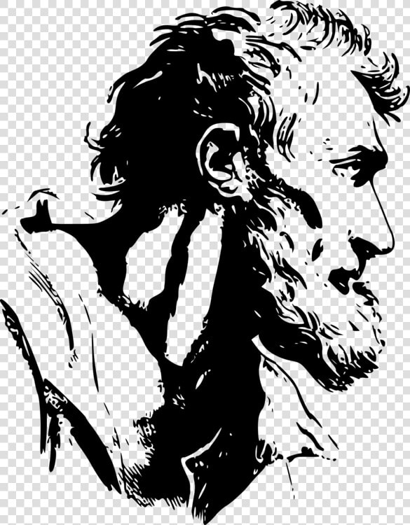 City Of God Clipart Jpg Freeuse Art monochrome Photography carnivoran   Man God Black And White  HD Png DownloadTransparent PNG