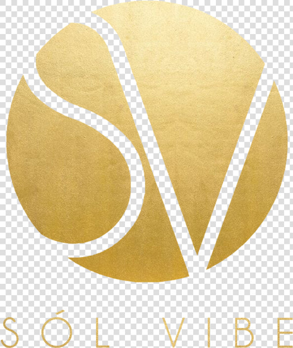 Solvibe Finallogo Goldfoilwithtext   Circle  HD Png DownloadTransparent PNG