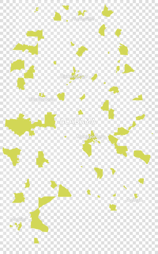 Opportunity Zones Map Alabama  HD Png DownloadTransparent PNG