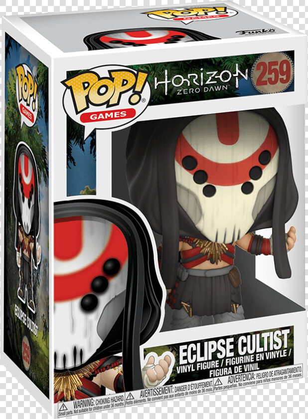 Funko Pop Games Horizon Zero Dawn Eclipse Cultist   Funko Pop Overwatch Reinhardt  HD Png DownloadTransparent PNG