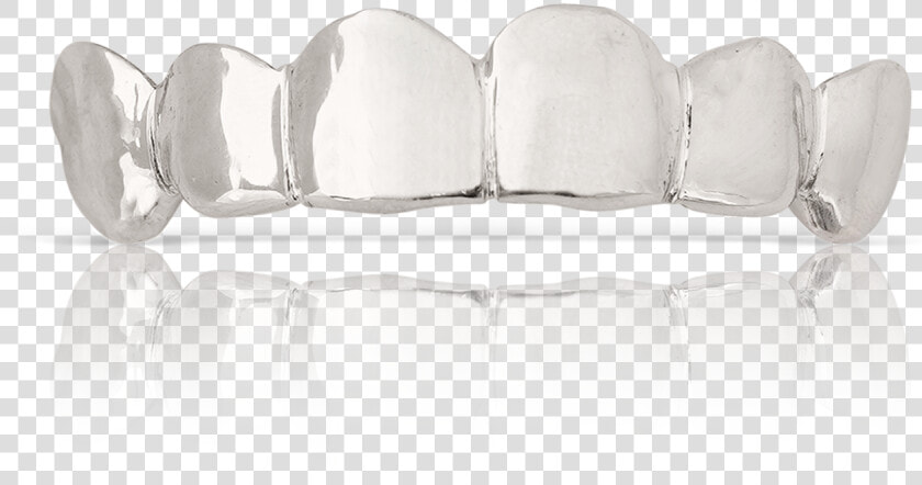 Polished Solid White Gold Teeth   Outdoor Sofa  HD Png DownloadTransparent PNG