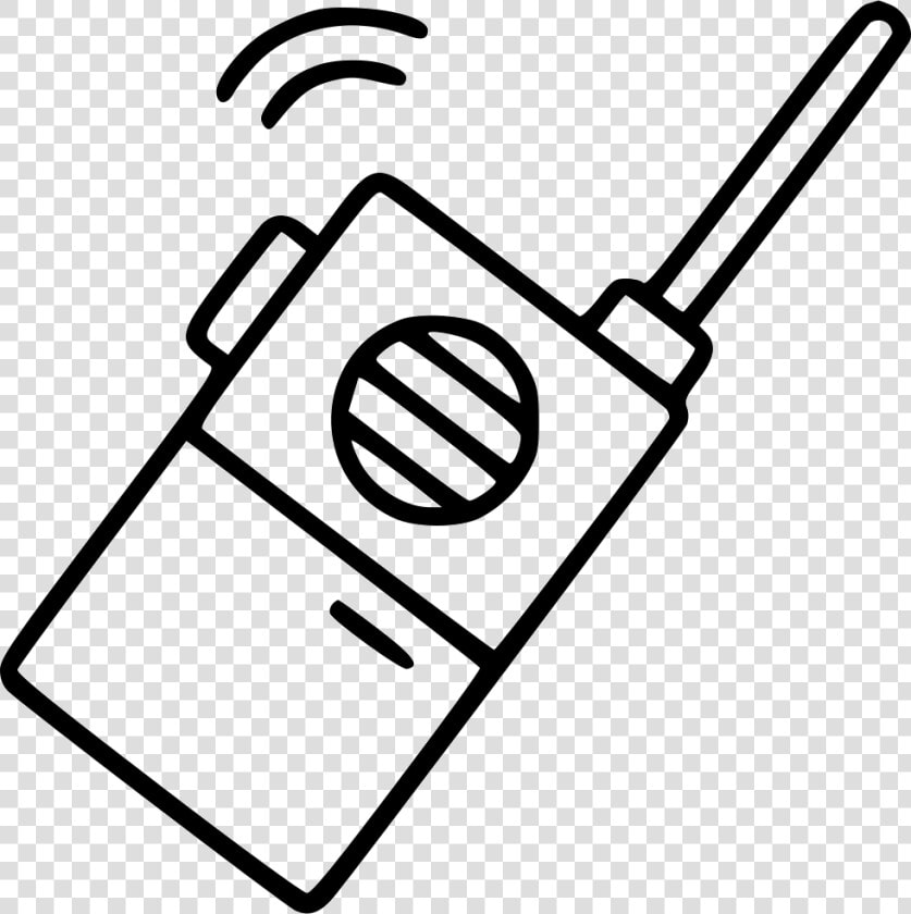 Radio Set Transceiver Portable Walkie Antenna Wave   Deerc De25  HD Png DownloadTransparent PNG
