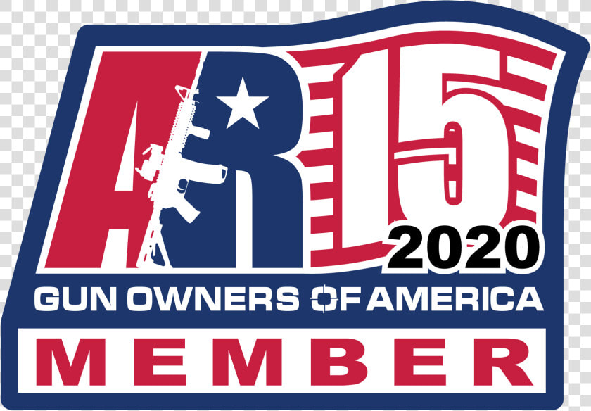 2020 Member Stickers   Ar15 Gun Owners Of America  HD Png DownloadTransparent PNG