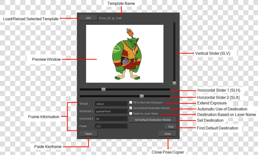 Pose Copier Toon Boom  HD Png DownloadTransparent PNG