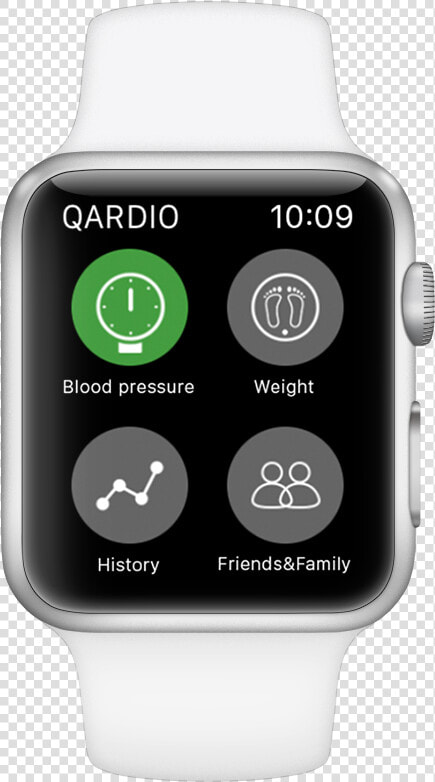 Blood Pressure Apple Watch Qardio App   Analog Watch  HD Png DownloadTransparent PNG