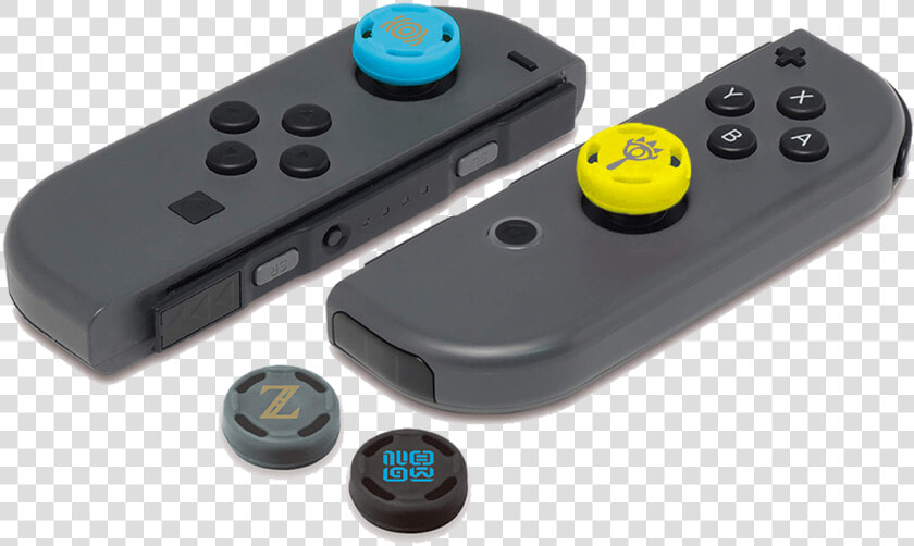 Analog Caps Set Of Four For Nintendo Switch   Nintendo Switch Controller Zelda  HD Png DownloadTransparent PNG