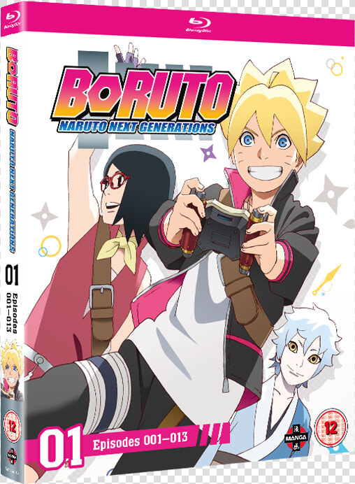 Naruto Next Generations Set One   Boruto Blu Ray  HD Png DownloadTransparent PNG