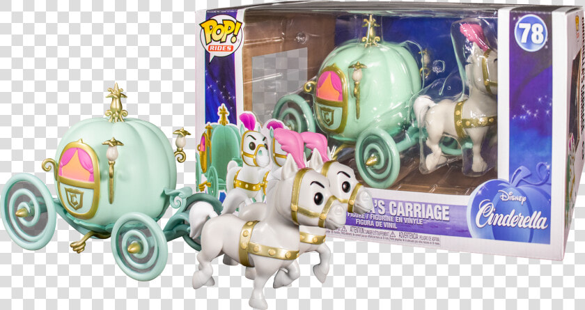 Pumpkin Carriage Funko Pop Rides Vinyl Figure   Funko Pop  Rides Cinderella  HD Png DownloadTransparent PNG