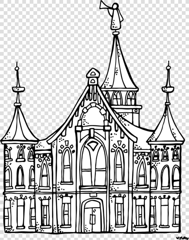 Melonheadz Lds Illustrating   Provo City Center Temple Clipart  HD Png DownloadTransparent PNG