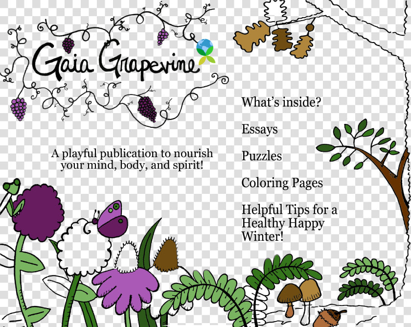 Cartoon Grapevine  HD Png DownloadTransparent PNG