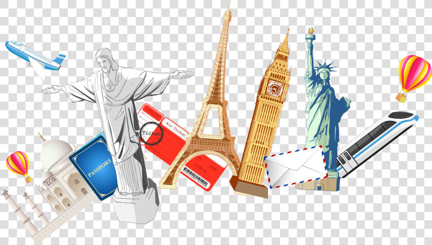Language Of Landmarks Foreign As English Clipart   Tourism  HD Png DownloadTransparent PNG