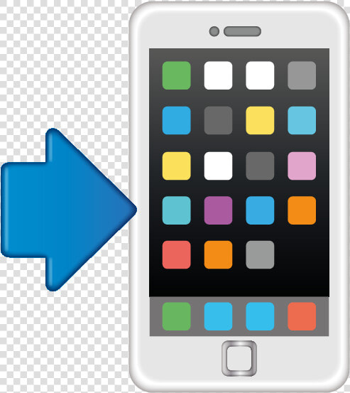 Emojis De Iphone Telefono  HD Png DownloadTransparent PNG