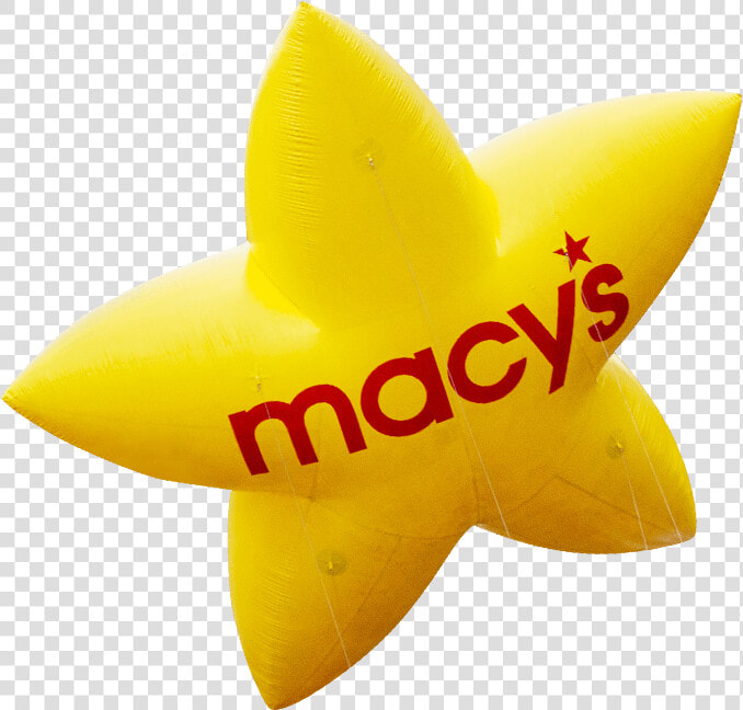 Image Yellow Macy S Star   Macy  39 s Thanksgiving Day Parade Star  HD Png DownloadTransparent PNG