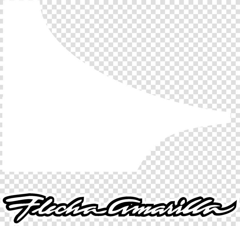 Flecha Amarilla Logo Black And White  HD Png DownloadTransparent PNG